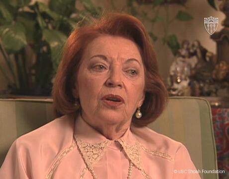 Holocaust Survivor Barbara Fischman  shares her testimony. 